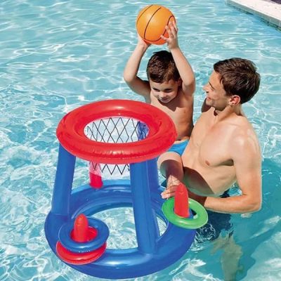 Canestro gonfiabile per piscina | DUNKSPLASH