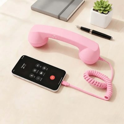 Ricevitore telefonico retrò - USB-C, nessun abbinamento, nessuna batteria | RETOTALK