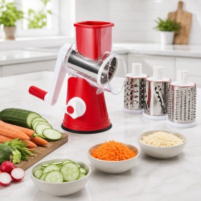 Tagliaverdure Manuale 3 in 1 - Affetta, Sminuzza e Grattugia | CUTERO