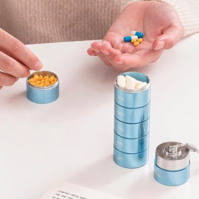 Portapillole settimanale impermeabile | WEEKDOSE